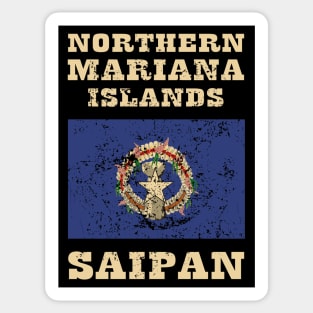 Northern Mariana Islands Country Flag Sticker